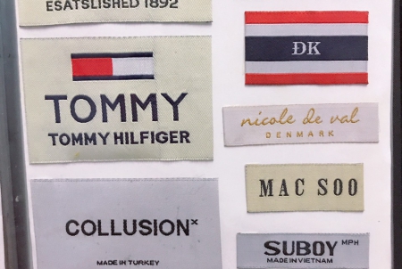 Nhãn mác dệt – Xu hướng mới của ngành thời trang